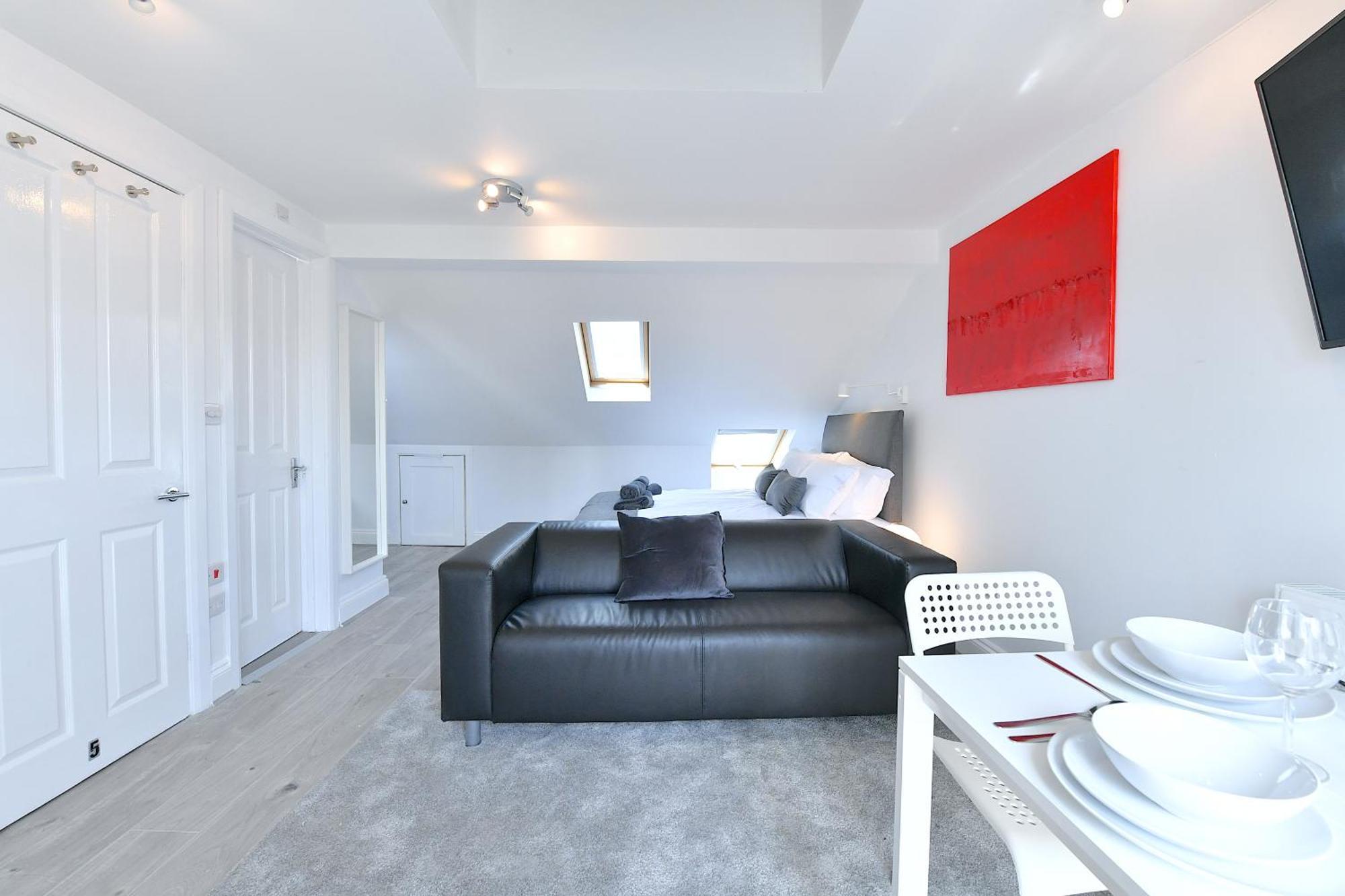Central London Luxury Studios Fulham Close To Underground Newly Refurbished Zewnętrze zdjęcie