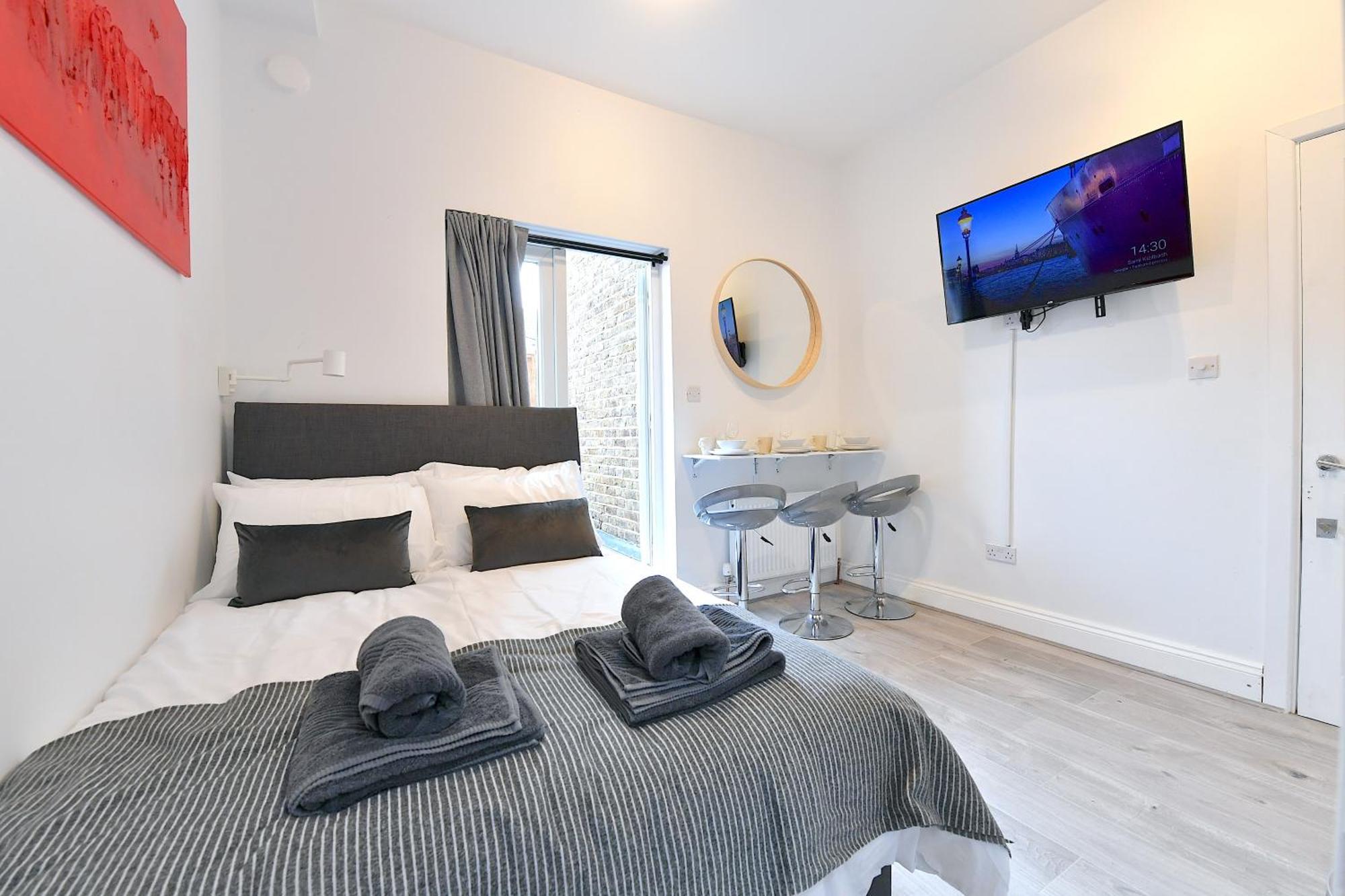 Central London Luxury Studios Fulham Close To Underground Newly Refurbished Zewnętrze zdjęcie
