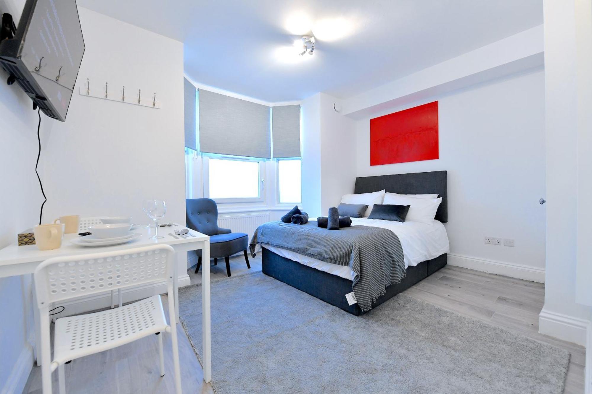 Central London Luxury Studios Fulham Close To Underground Newly Refurbished Zewnętrze zdjęcie
