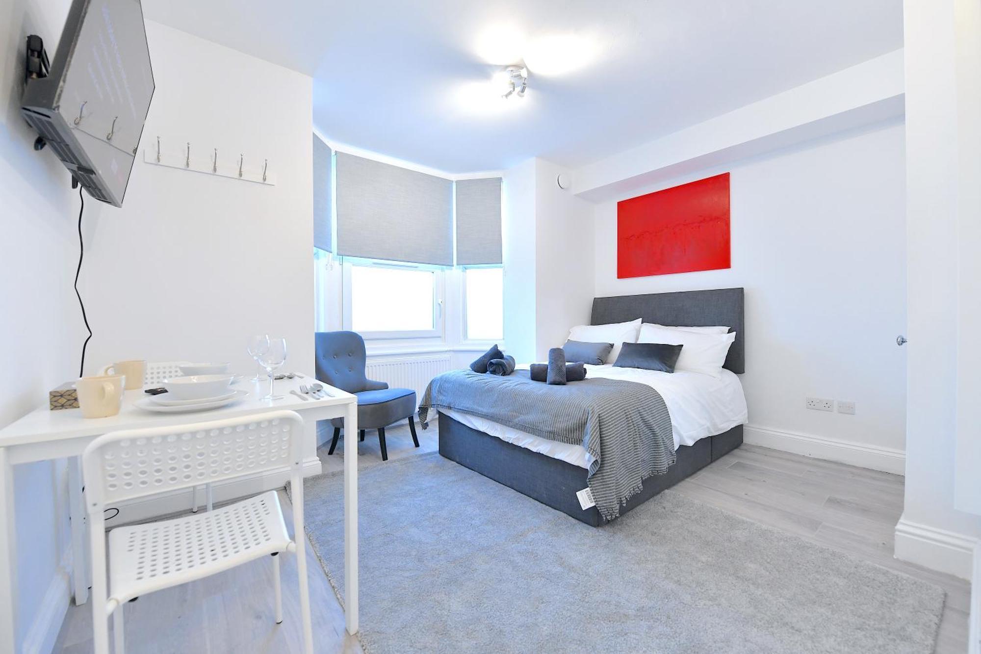 Central London Luxury Studios Fulham Close To Underground Newly Refurbished Zewnętrze zdjęcie